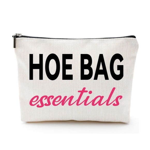 Boutique Handbags - Hilarious Waterproof Cosmetics Bag, NWT